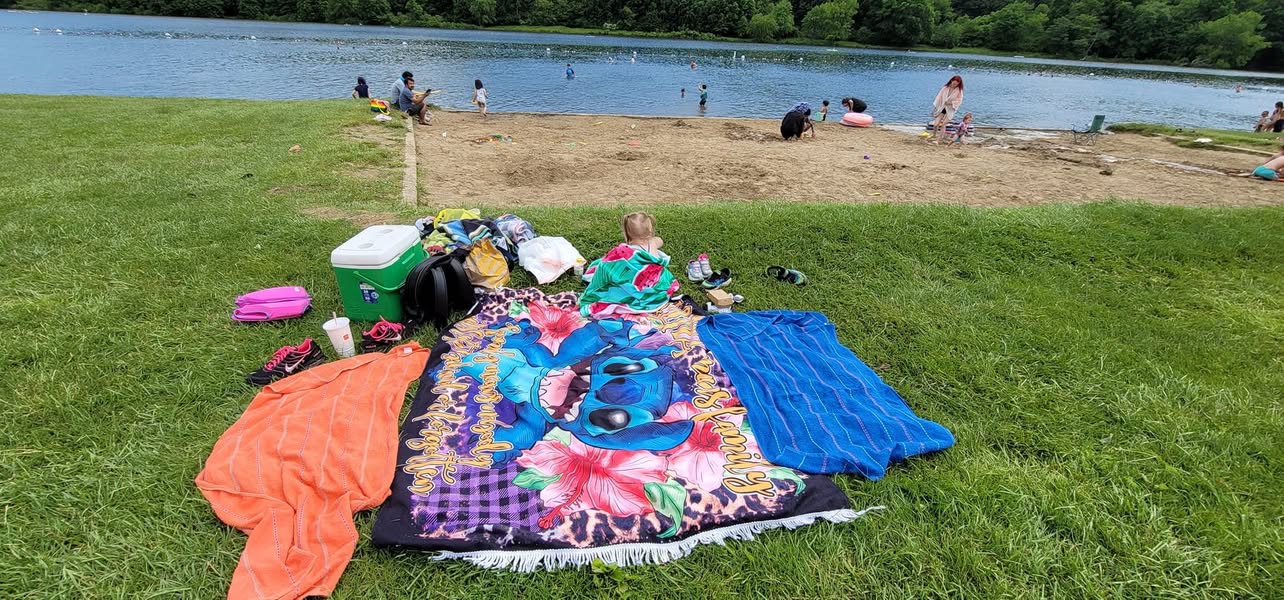 NIGHTMARE- OVERSIZED BEACH TOWEL