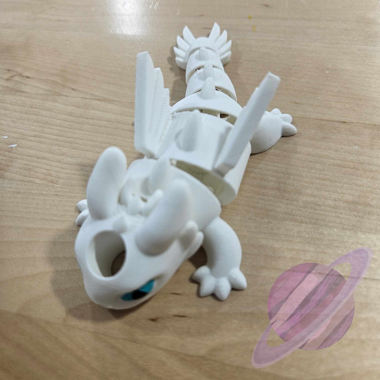 LIGHT FURY-3D PRINTED STRAW BUDDY