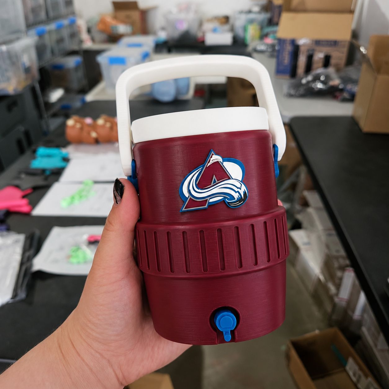 HOCKEY FAV TEAMS-3D PRINTED CUSTOM 12 OUNCE CAN HOLDERS