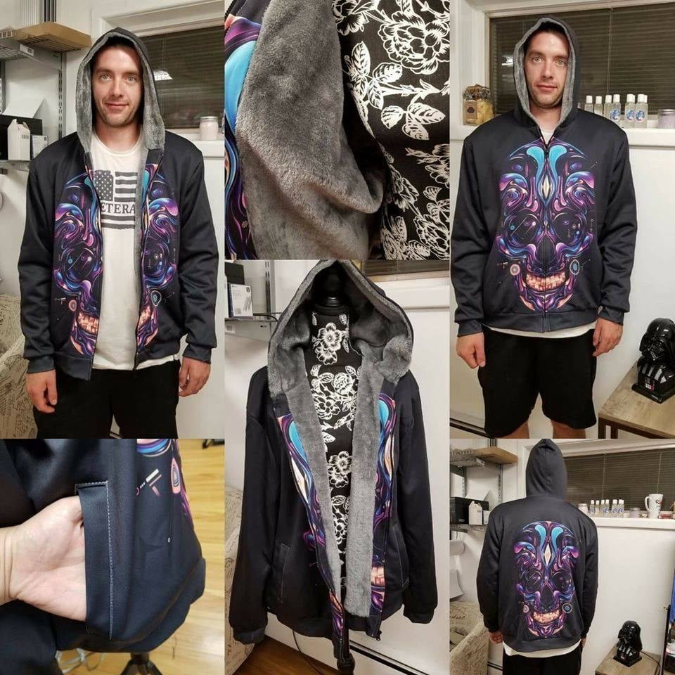 JACKET RUN 14-LOVE ZIP-FLEECE OR COTTON LINER-PREORDER CLOSING 12/16